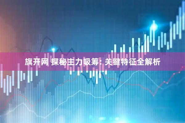 旗开网 探秘主力吸筹: 关键特征全解析